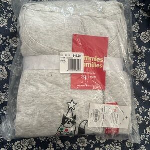Christmas Paw Print Pajamas